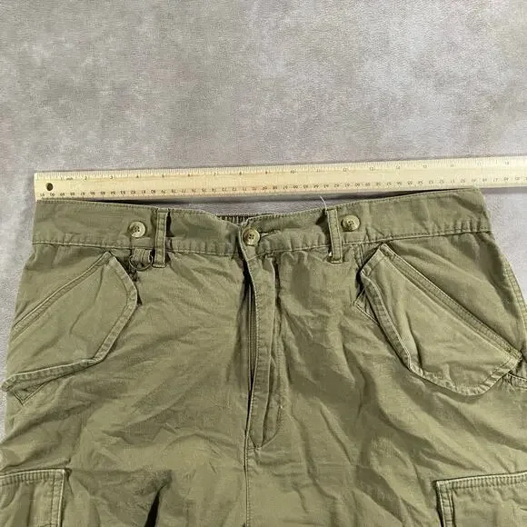 90s Sasquatch Rare Baggy Cargo Military Parachute Pants 34x30